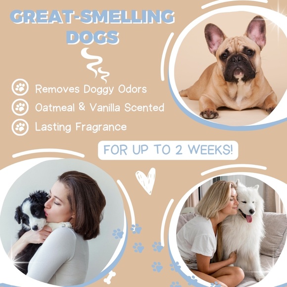 Alpha Dog Series Oatmeal Grooming Natural Dog Shampoo and Conditioner with Aloe - Picture 6 of 7